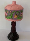 Vintage AVON Tiffany Lamp Moonwind Cologne Decanter, Empty & No Box