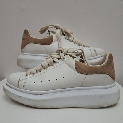 Alexander McQueen Size UK White Sneakers RRP £460 UK