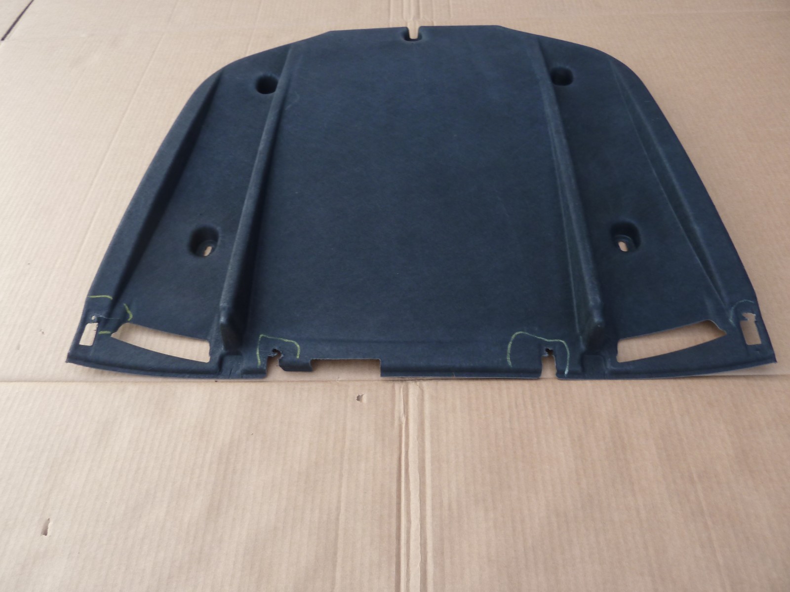 12-18 Bentley Continental GTC Convertible Rear Underbody Splash Shield Cover OEM