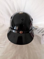 International Riding Helmet Black Large Long Oval