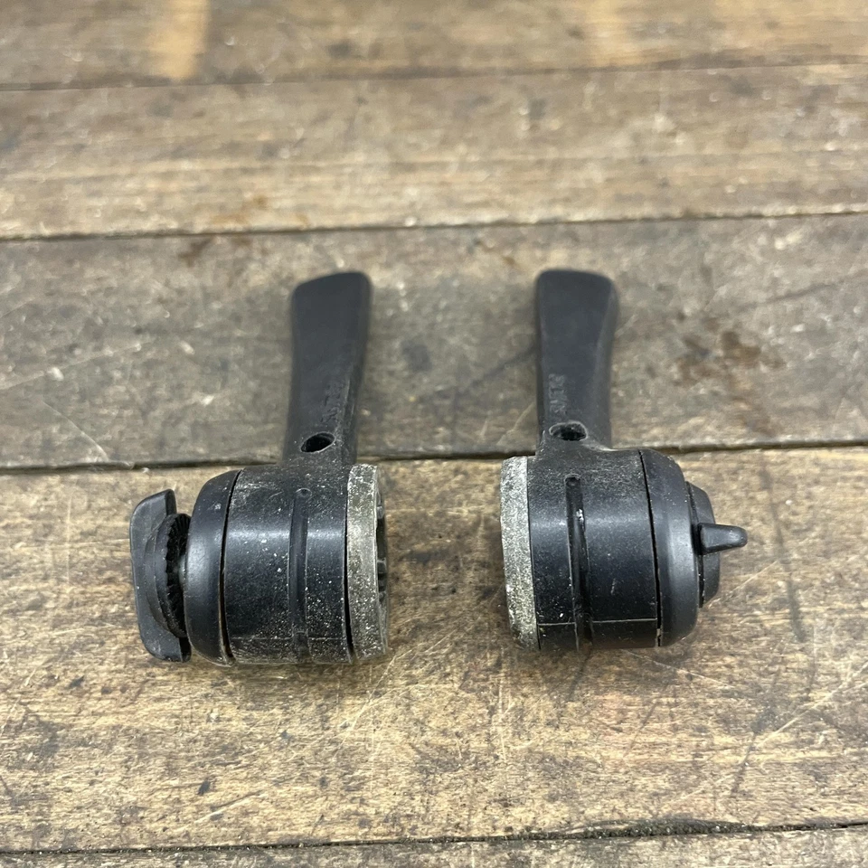 Vintage Suntour Downtube Shifters AccuShift Plus 7-Speed Japan Index 7s Braze - Image 4 of 4