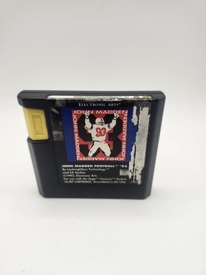 John Madden Football '93 (Sega Genesis, 1993) Retro Tested Mint Authentic Loose