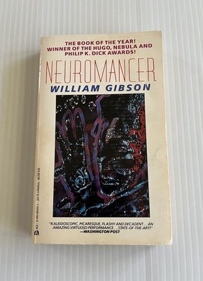 NEUROMANCER by William Gibson (Vintage ACE 1986 PB)*GOOD+*