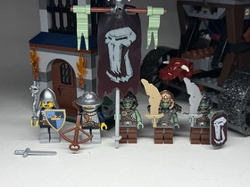 Lego Tower Raid 7037 Castle Fantasy Era 100% Complete Crown Knights Goblins Set