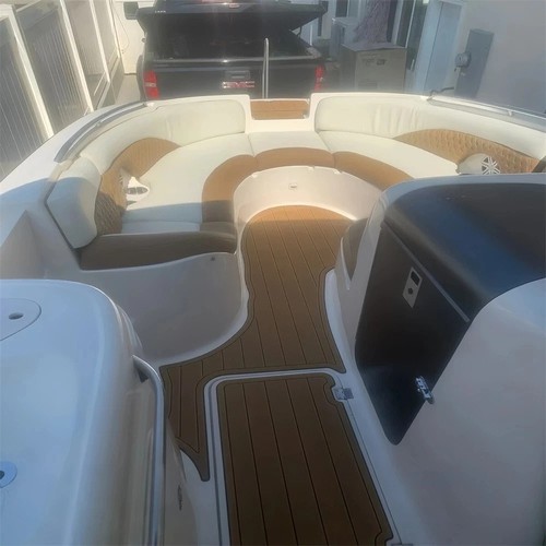 2002-2003 Chaparral 242 Anti-slip mat  Custom EVA teak marine deck flooring - Afbeelding 4 van 21