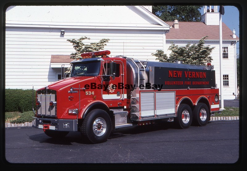 New Vernon, NJ Tanker 534 2002 Kenworth/Pierce Fire Apparatus Slide