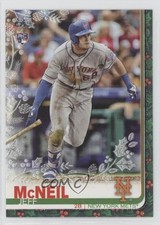 2019 Topps Holiday WalMart Mega Box Metallic Snowflake Jeff McNeil #HW86 0p1n