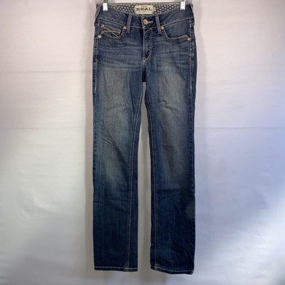 Womens Ariat R.E.A.L.  Straight Leg Jeans sz. 26R