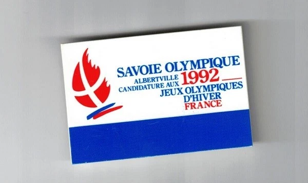Pin's (broche) CANDIDATURE JO Albertville 92 RARE - Photo 1/1
