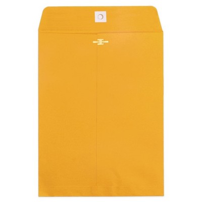 10x13 Clasp Envelopes 20 Pack, Goefun Large Brown Yellow Manilla