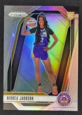 2024 Panini WNBA Prizm Rickea Jackson #144 Silver Prizm RC Sparks