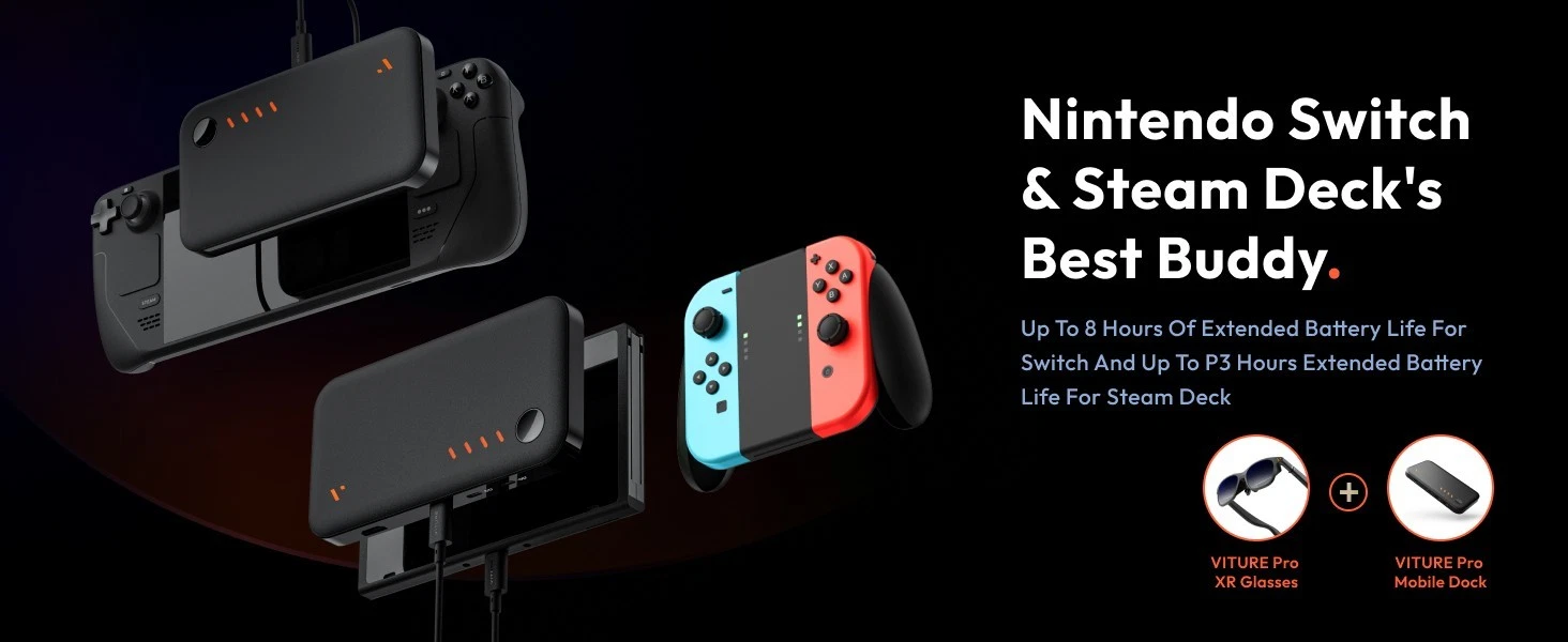 VITURE Pro Mobile Dock Co-op Stream & Play for PlayStation Switch