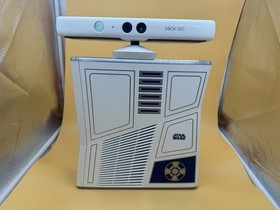 Xbox 360 Star Wars Edition R2D2 320GB Console Controller,Kinect,Force Unleashed