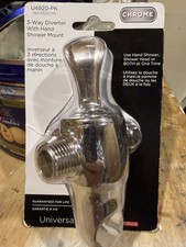 Delta U4920-PK 3-Way Shower Arm Diverter - Chrome