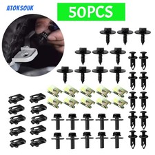 50pcs For Kia Forte Body Bolts U-nut Clips Engine Under Cover Splash Shield 50pcs For Kia Forte Body Bolts U-nut Clips Engine Under Cover Splash Shield
