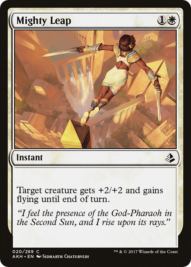 Mighty Leap [AKH - 20] Common NM Amonkhet