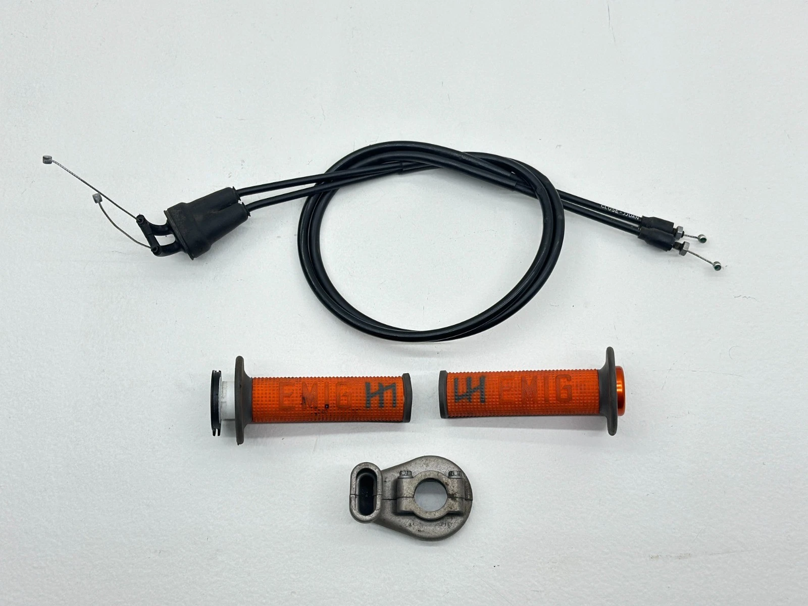 2019-2022 KTM 350XCF Throttle Grips Cable Housing Handlebar Tubes Set OEM ✅