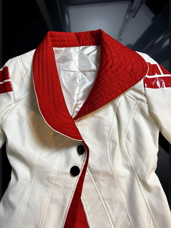 Pokémon Go Team Valor Candela White Jacket S/M Cosplay Halloween Costume - Image 3 of 4