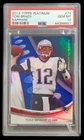 2013 topps platinum #74 tom brady; blue sapphire GEM refractor insert PSA 10