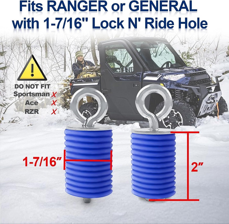 45L Waterproof Bed Cargo Box (Passenger Sde) for Polars Ranger