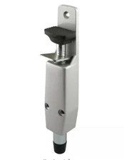 Prime-Line J 4595 Step-On Door Holder, Diecast Aluminum, spring-loaded