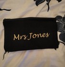 Personalised & Customised Pencil Case| Teacher pouch| Canvas Bag| Cosmetic bag 