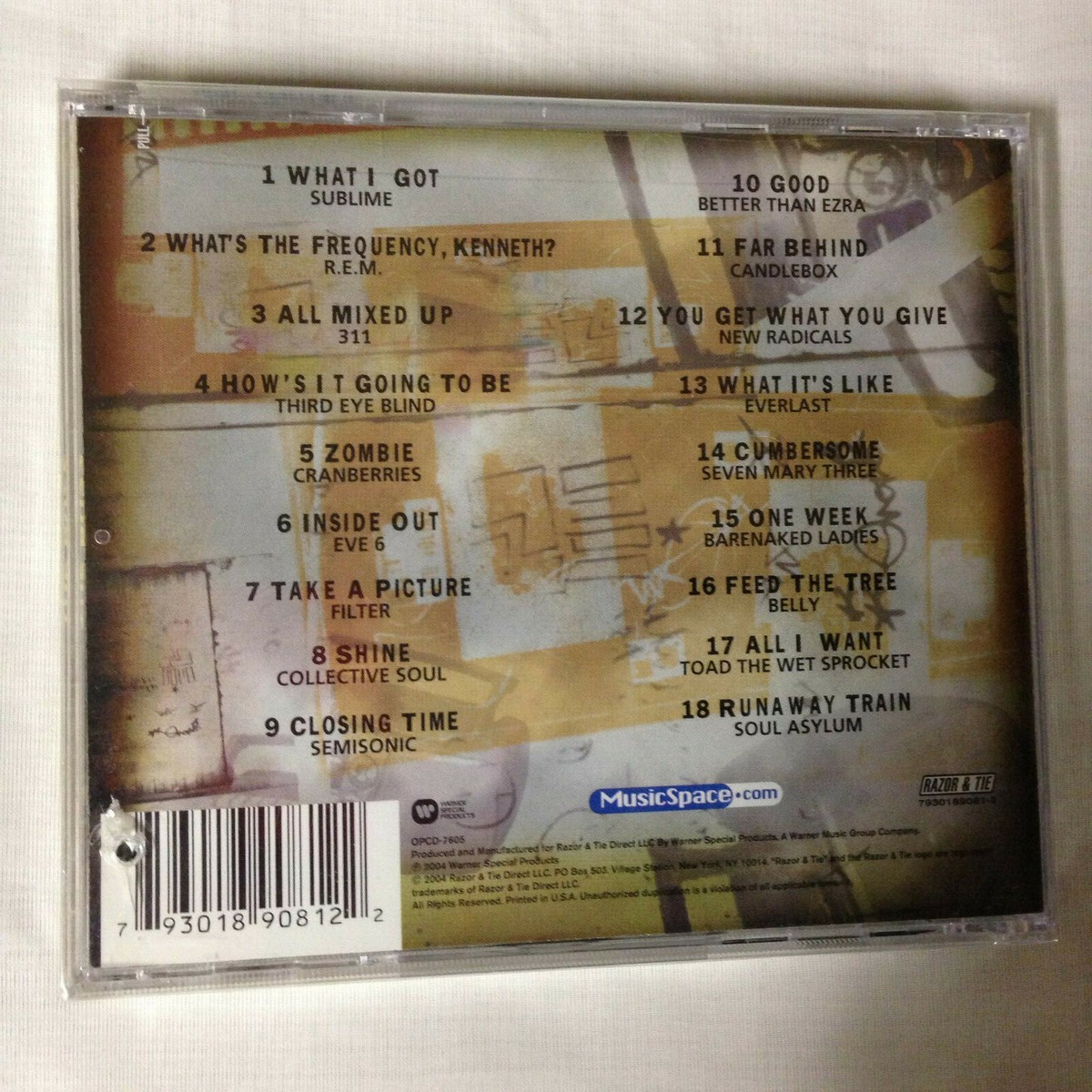 The Buzz [CD] 2004 Razor & Tie 7930189081-2 alternative hits
