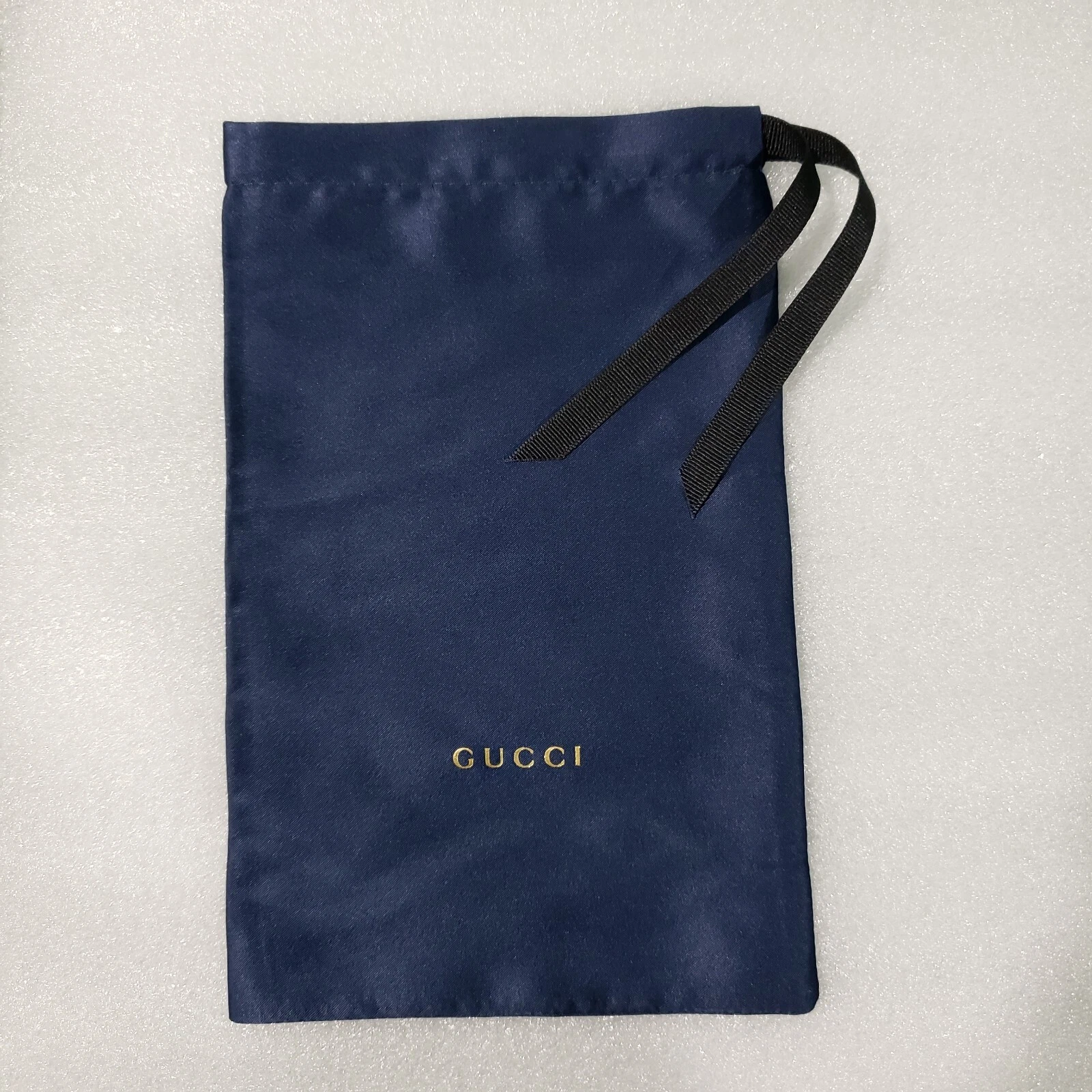 NEUF GUCCI   BLEU OCÉAN sac à poussière poche de transport pour lunettes/lunettes de soleil/accessoire