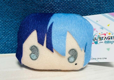 Toya Aoyagi More Plus Fluffy Fuwafuwa Mascot plush Badge Project Sekai JP