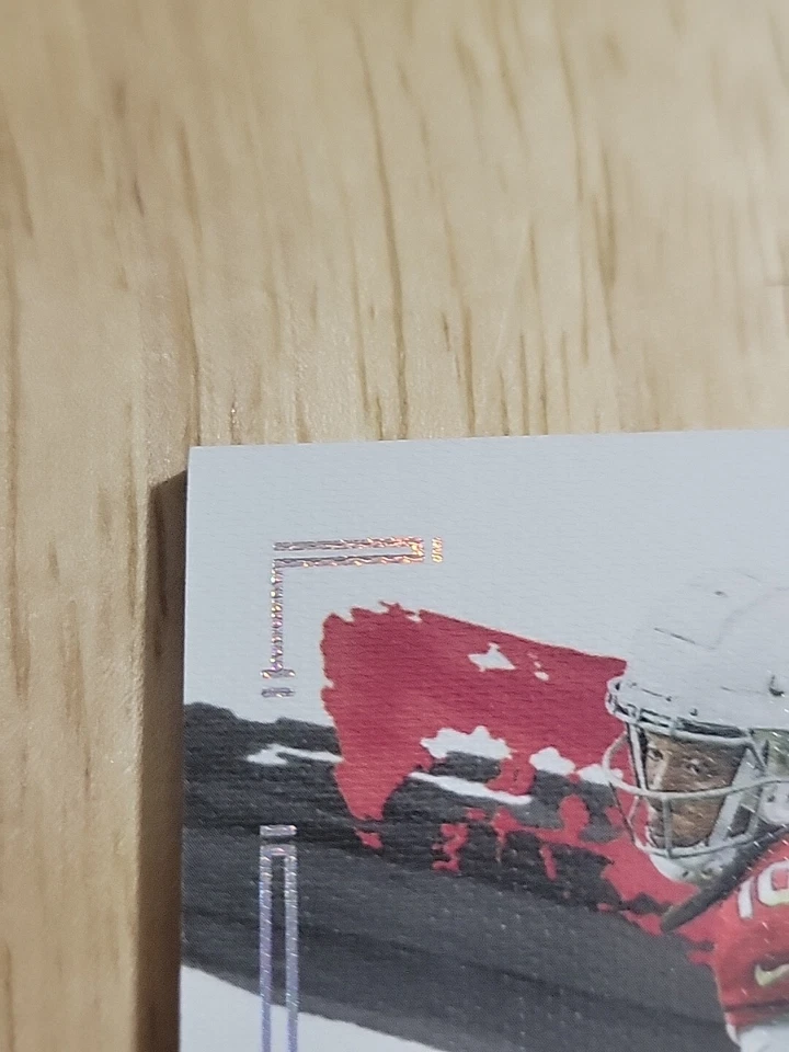 2021 Panini Impeccable DEANDRE HOPKINS Silver /50 #2 Cardinals Chiefs SP - Image 2 of 4