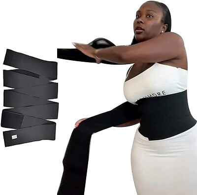 Snatch Me Up Bandage Wrap Waist Trainer Trimmer Plus Size 118'' Band