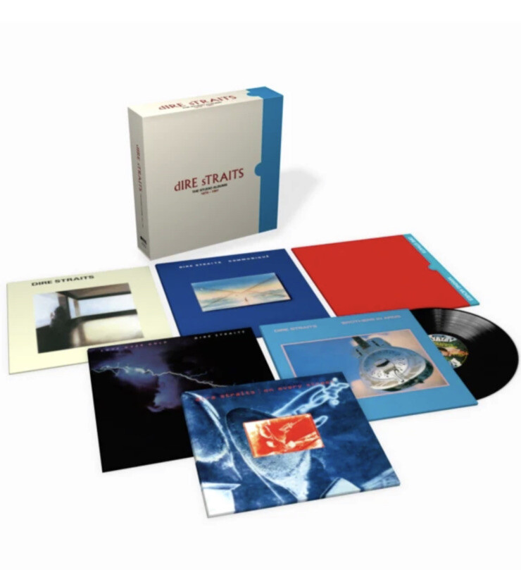 い*三様 ​6枚BOX ダイアー・ストレイツ THE STUDIO ALBUMS Dire Straits – The Studio Albums 1978 - 1991 8LP Box Set NEW