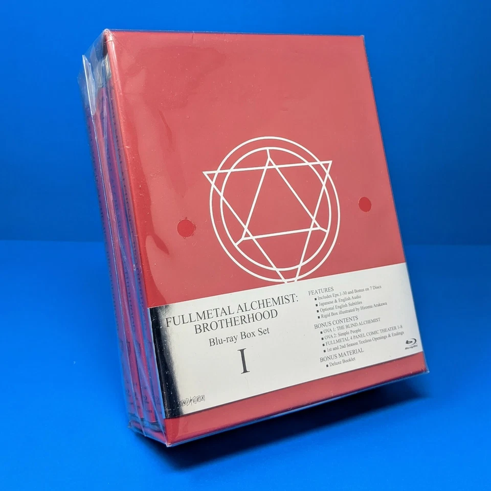 Fullmetal Alchemist Brotherhood Limited Edition Blu-ray Box Sets 1 & 2 Anime - Image 2 of 4