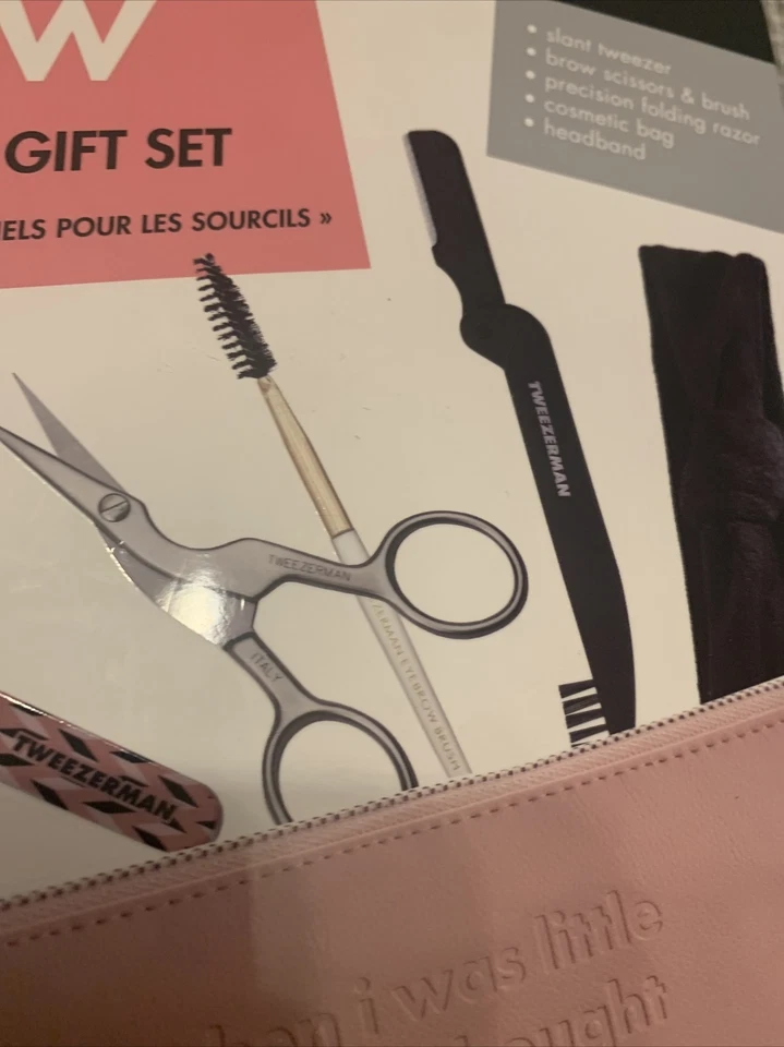 TWEEZERMAN Brow Basics Gift Set GENUINE  - Image 4 of 4