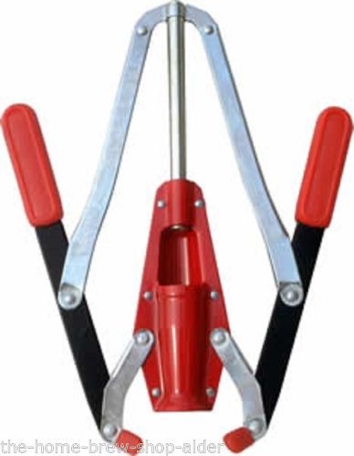 Twin Lever Wine Bottle Corker for Wine Making - Home Brewing - 2 Handled Corking