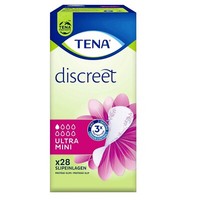 Tena Discreet Slipeinlagen 1X 28 StüCk Inkontinenz Ultra Mini 3 Fach Schutz