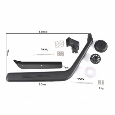 For Traxxas TRX4   Bronco DJC-0676 Raised Air Intake+Snorkel+Filter Accessory
