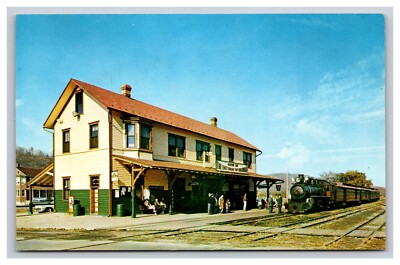 East Broad Top Railroad, Rockhill Furnace Pennsylvania PA Postcard