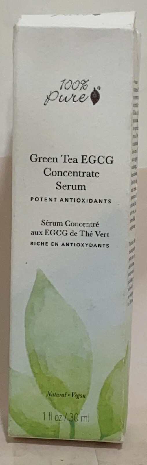 100 Pure Green Tea EGCG Concentrate Serum 30ML NEW IN BOX 843585101980 eBay