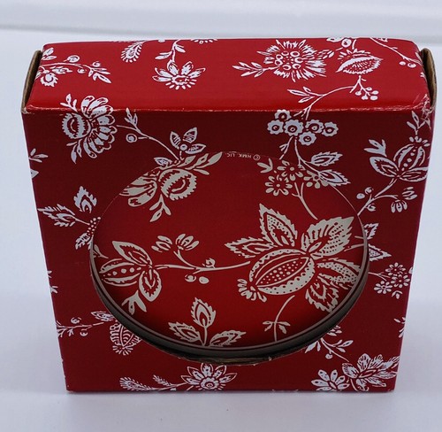 Red and White Floral Coasters - Hallmark - Absorbent Stone - sets of 4 EBA - 第 4/5 張圖片