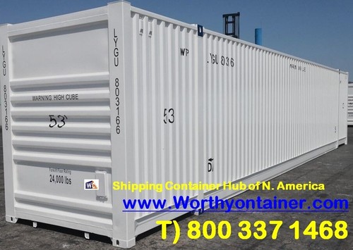New 53ft High Cube Shipping Container – One Trip – For Sale in Chicago ...