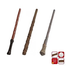 Harry Potter Wand 3-Pack - Harry Ron Hermione Toy Wands - Perfect for Cosplay