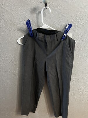Van Heusen Boys Dress Pants Size 10 Charcoal Gray
