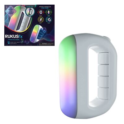 RUKUSfx Handheld Music Mixer with Speaker LED Sound Effects for Kids