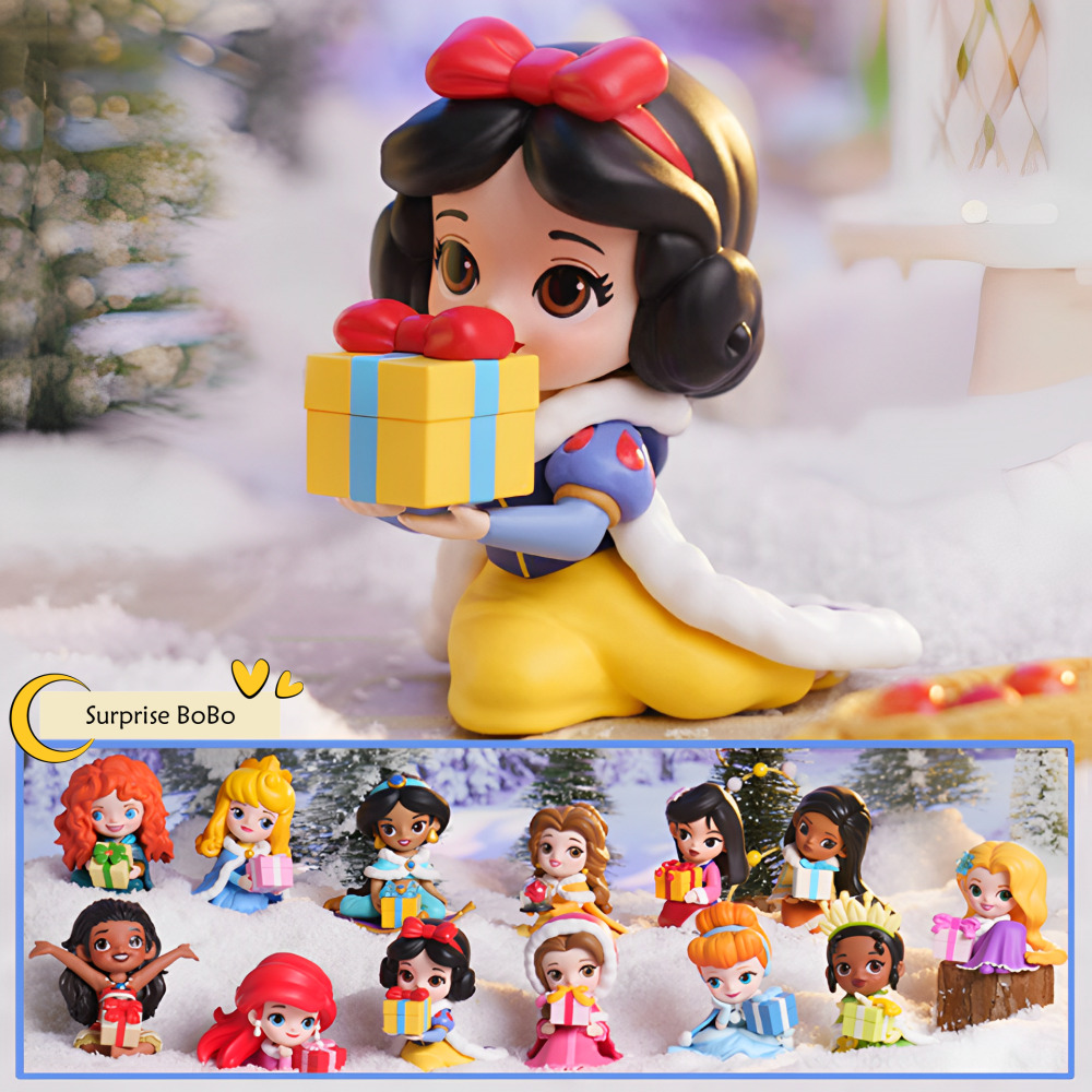 POP MART Disney Princess Winter Gifts Series Confirmed Blind Box Figure  HOT！