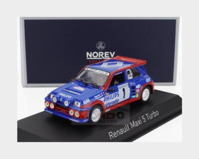 1:43 NOREV Renault R5 Maxi Turbo Philips #1 Rally Tour De France
