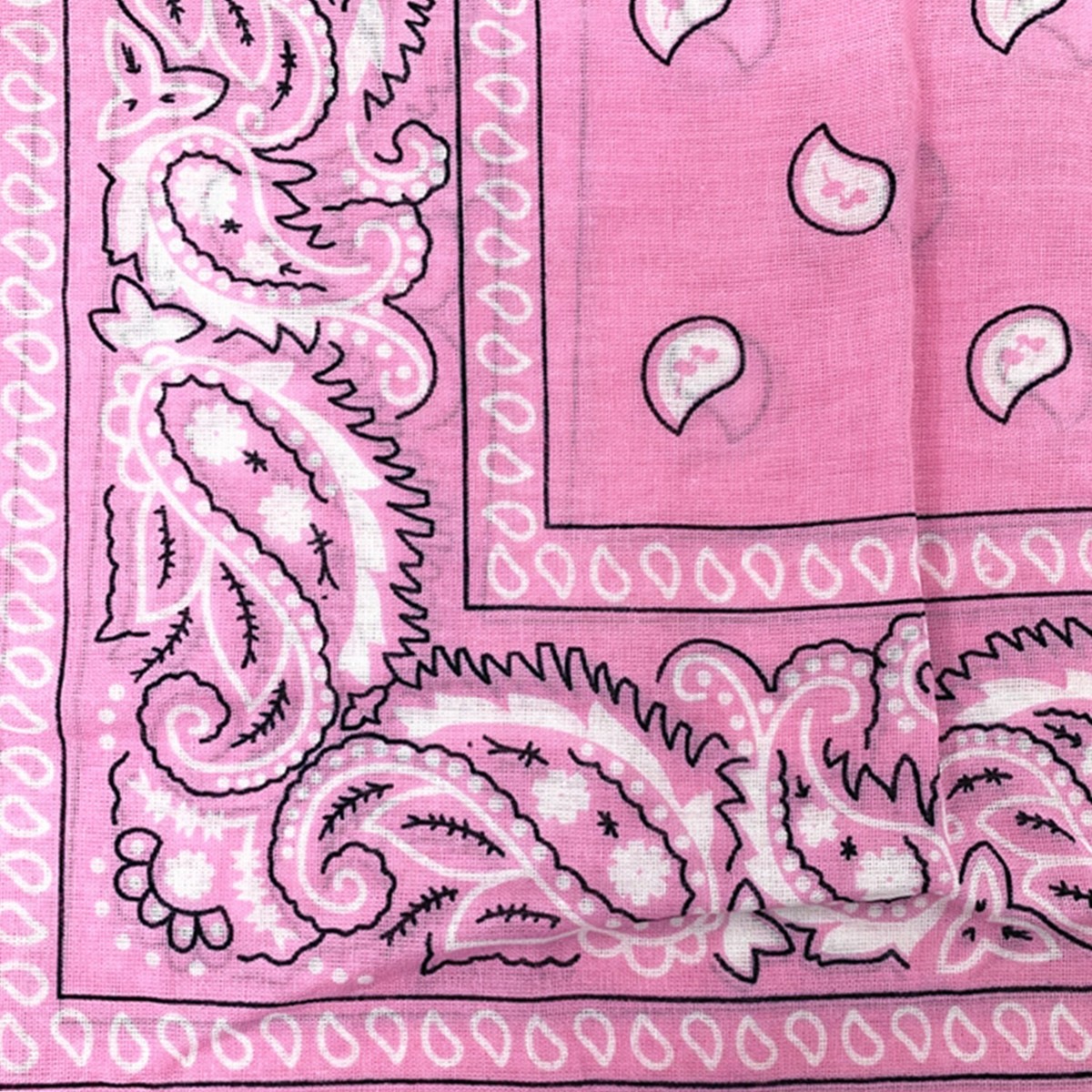 Maschera Cross 100 Bandana 100% Cotone Stampa Paisley, Doppio Lato, 22x22 Pollici - Sciarpa Per Testa, Collo O Viso Bandana Cotone Paisley - Foto 5