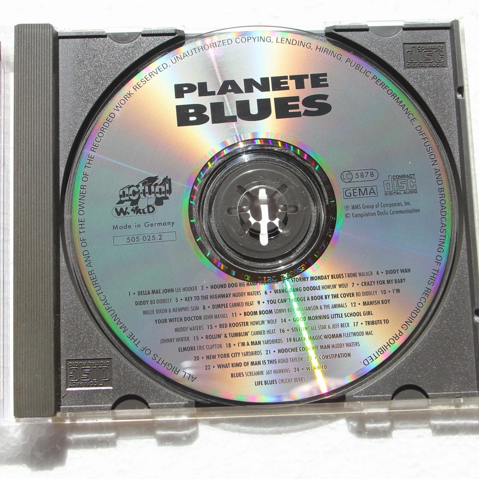 CD PLANETE BLUES - BEST OF BLUES - ROCK - HOOKER , BO DIDDLEY, CANNED HEAT TOP! - Bild 3 von 4