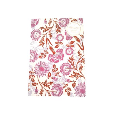 Journal Lady Jayne Multicolors Floral Cover 60 Sheets Lined Note Paper 10''x7''