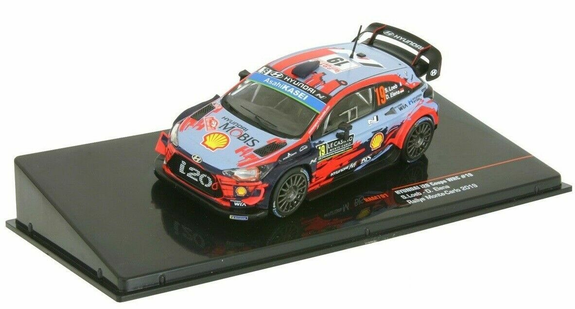 Hyundai i20 Coupe WRC N°19 Chili 2019 miniature 1/43 en métal pour collectionneur